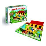 Brinquedo Infantil Minha Fazenda Com 41 Peças - Nig