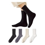 4 Pares De Calcetines Moda Calcetas Deportivas Para Mujer