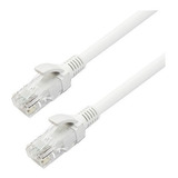 Cable De Red Ethernet Blanco Cat E5 De 20 M