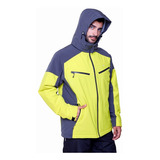 Campera Impermeable Montagne Crom Hombre Termica Nieve