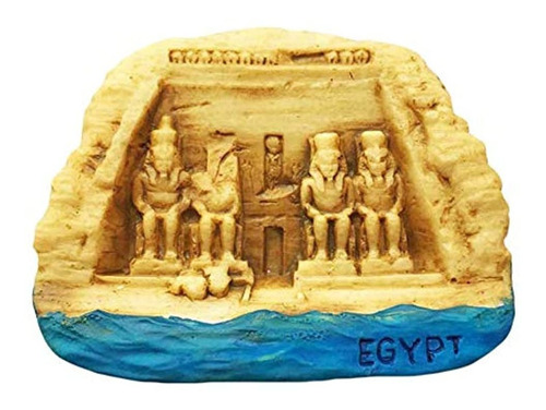 Imanes Para Nevera, Diseño Del Templo De Egipto En 3d