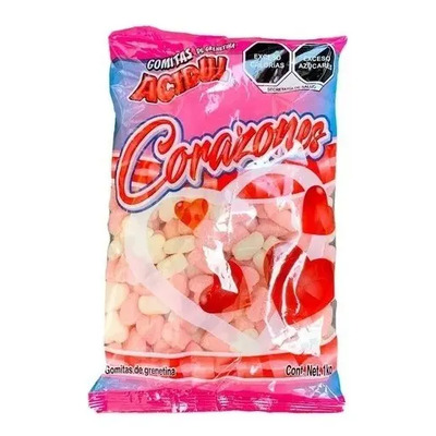 Dulces Gomitas Acidul Fresas Con Crema 1 Kilo Gummies | MercadoLibre
