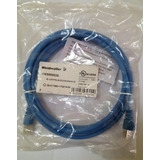 Cabo De Rede Ethernet 2m Azul Cat6a Blindado Weidmueler