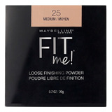 Polvo Maybelline Fit Me Loose Finishing Tono 25 Medium 20g