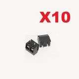 Kit 10 Terminal De Tornillo Doble Para Placa Pcb De 5mm N