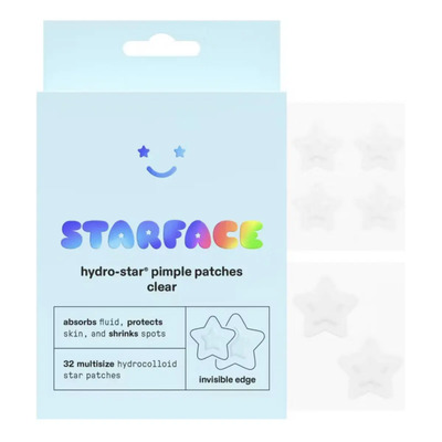 Starface Invisible Edge Hydro-star Pimple Patches 32 Pzs Momento De Aplicación Día\u002Fnoche Tipo De Piel Todo Tipo De Piel | Meses sin interés