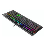 Teclado Gamer Redragon Yama K550 Purple Español Negro Rgb Idioma Español Latinoamérica