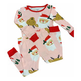 Pijama Navidad Carters Pijama Niña En Algodón