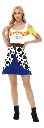 Vestido De Dibujos Animados De Juguete 3d Para Cosplay Con Estampado Story Jessie