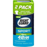Desodorante Right Guard Sport 2 Pack Producto Americano 