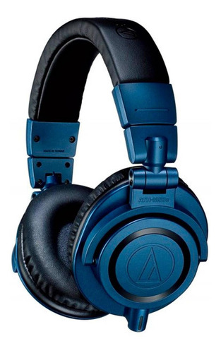 Auriculares Audio-technica Ath-m50xds Azul 3 Años Garantia