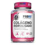 Colágeno Hidrolisado C/ Betacaroteno + Vit C 150caps Profit