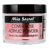 Mia Secret Cover Rose Acrílico Para Uñas Esculpidas 59 Gr