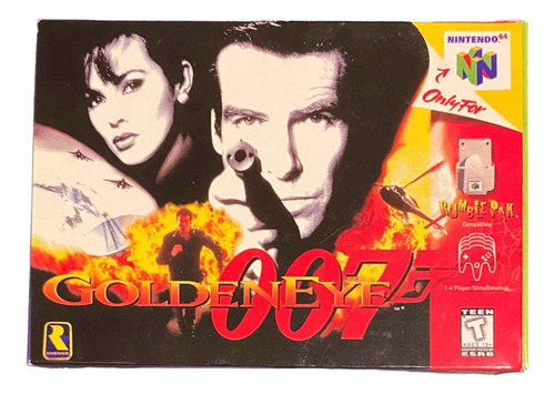 Carucho 007 Goldeneye Original Na Caixa Repro - N64