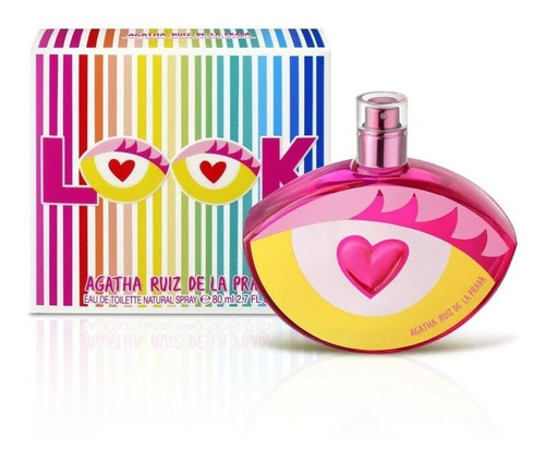 Look Agatha Ruiz De La Prada 80ml Edt Mujer Original