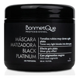 Bonmetique Mascara Matizadora Black Platinum X 300ml