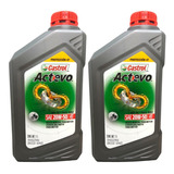 Aceite Castrol Actevo 20w50 4t Mineral X 2 Litros Jaso Ma2