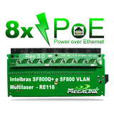 30 Placa Poe V3.0 P/ Switch Intelbras Sf-800q+ Vlan E Re118