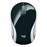 Logitech Mouse M187 Mini Inalambrico Nano Receptor Negro/bl