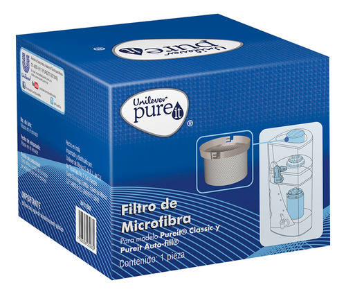 Pure It Filtro De Microfibra Para Modelo Classic/autofill