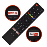 Controle Remoto Smart Tv Philco Botão Youtube E Netflix Ph55