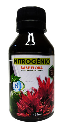 Fertilizante Nitrogênio P/aquários 125 Ml Base Flora