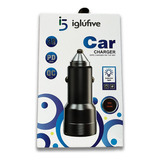 Cargador De Auto Iglufive Carga Rapida Doble Puerto