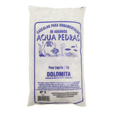 Substrato Branco Alcalino Dolomita N°2 1kg Para Aquários