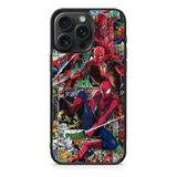 Funda Spiderman Hombre Araña Comic Collage Marvel 6