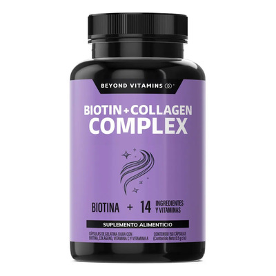 Biotin + Collagen Complex - Contiene Biotina + Colágeno + 15 Ingredientes Y Vitaminas - Colageno Biotina - Multi Collagen Peptides - Vitybell Vitaminas Mujer - Cabello Piel Uñas - 150 Cápsulas | MercadoLibre