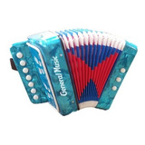 Acordeon Para Niños 7 Teclas 2 Bajos 