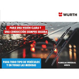 Plumillas Para Parabrisas Universal Wurth Modelo W-max