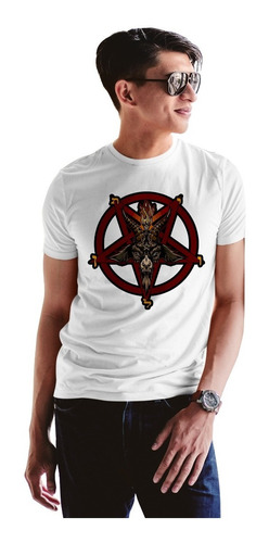Camisetas Blancas Outfits Goticos Satan Diablo Juveniles Bap