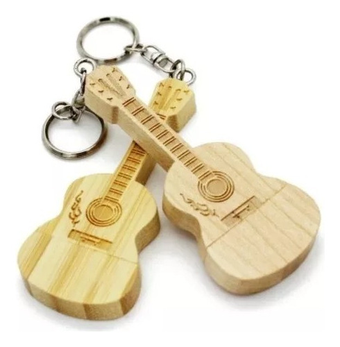 Memoria Usb Forma De Guitarra 32gb Con Mas De 7000 Canciones