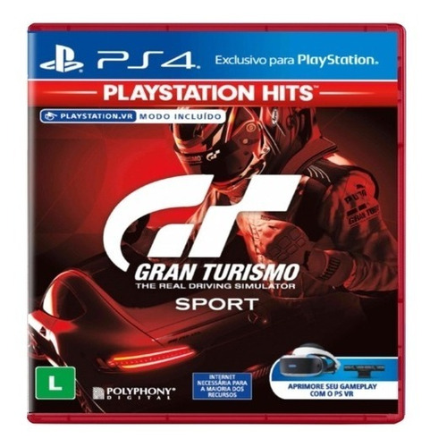 Gran Turismo Sport - Ps4 ( Usado ) Mídia Física