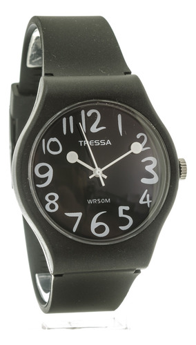 Reloj Tressa Dama Silicona Sumergible 50m Varios Colores