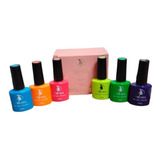 Mussa Colección De 6 Esmaltes De Gel Uv  N 