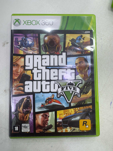 Gta 5 Xbox 360 Original Completo Com Mapa