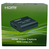 Capturadora De Video Hdmi Usb 4k 1080p Full Hd Galga Network