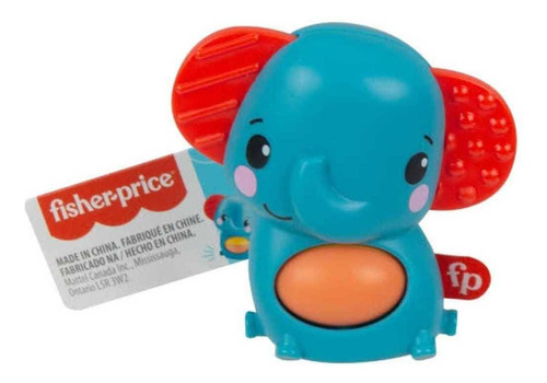 Fisher Price Chocalho Melhos Amigos Elefante - Mattel Gxc65