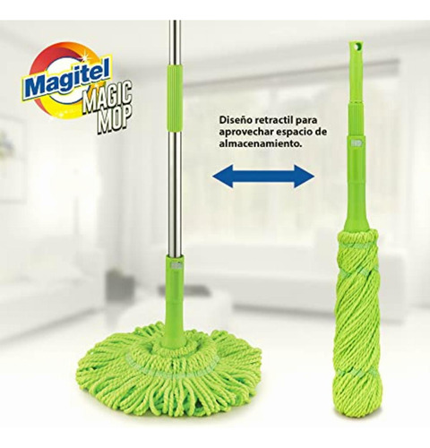 Magitel Magic Mop Trapeador Retractil