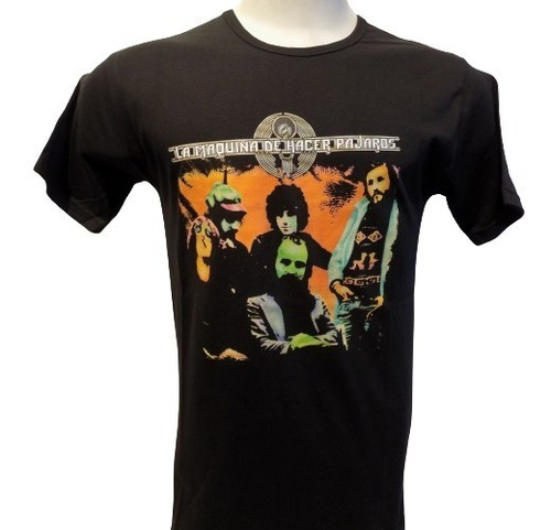 Remera De La Máquina De Hacer Pájaros Charly García Rock 