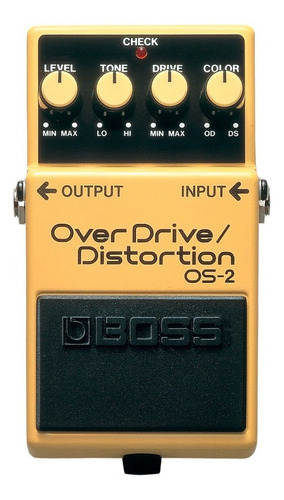 Pedal Boss Os2 Overdrive Distortion Para Guitarra