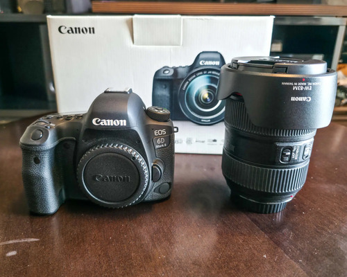 Canon 6d Mark Ii Com Lente 24 70 | Mercado Livre