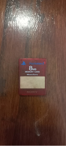 Memory Cars 8mb Sony Original 