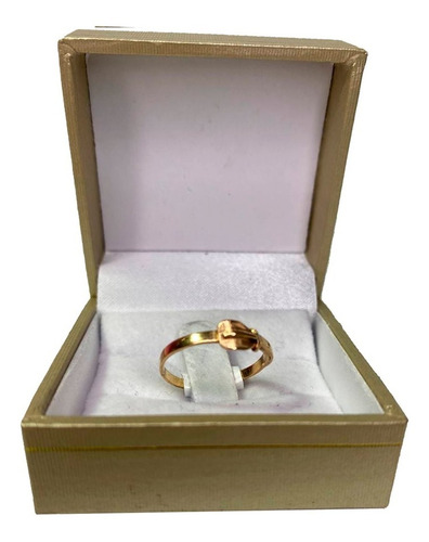 Anillo Oro 18k Doble Cirturon 