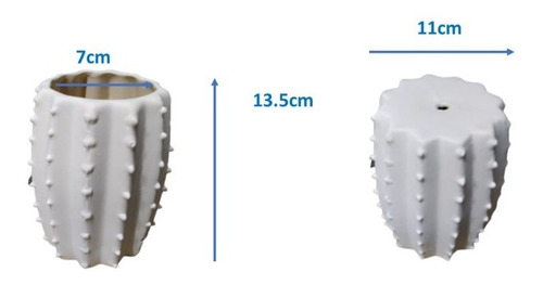 Macetas Pequeñas Para Suculentas 10 Pzs Forma Cactus
