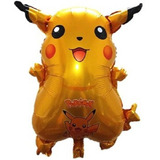 Globo Metalico Figura Picachu Envio Inmediato