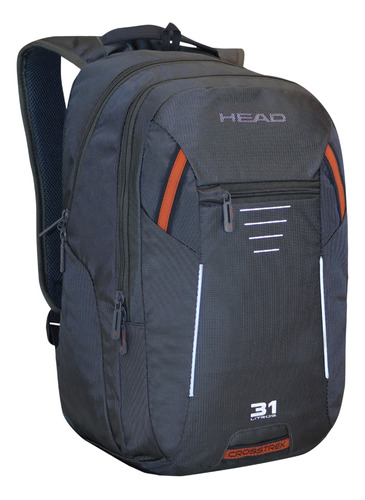 Mochila Porta Laptop Crosstrek New Gris Terracota Head