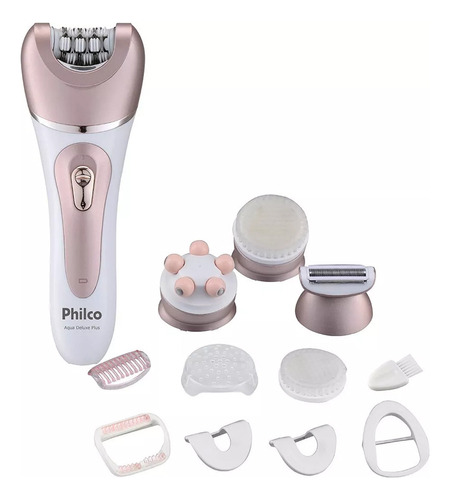 Depilador Eletrico Feminino Rosto Corpo Intimo Philco Bivolt